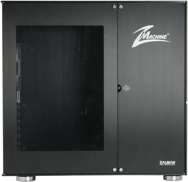Alt view image 6 of 12 - ZALMAN Z-MACHINE GT1000-B Black Aluminum ATX Mid Tower High End Computer Case
