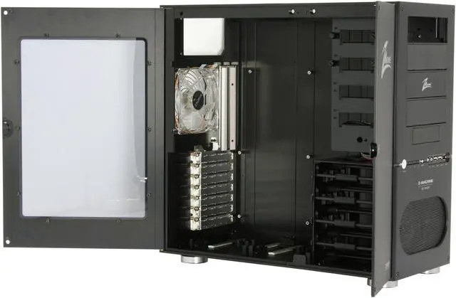 Alt view image 9 of 12 - ZALMAN Z-MACHINE GT1000-B Black Aluminum ATX Mid Tower High End Computer Case