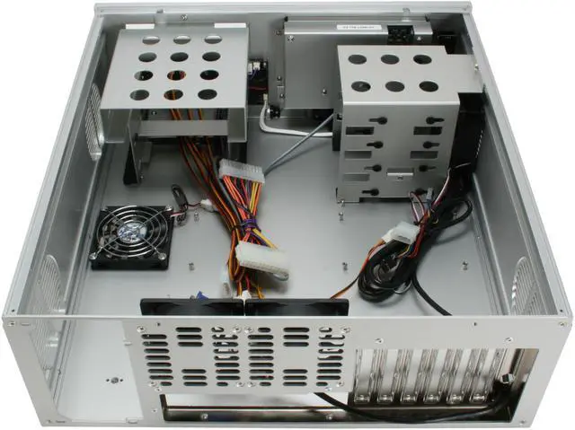 Alt view image 8 of 12 - ZALMAN Silver Aluminum HD160XT-S ATX Media Center / HTPC Case