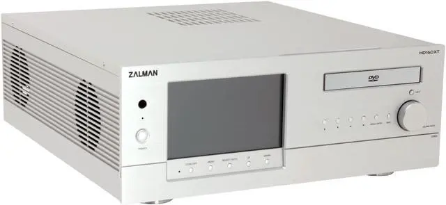 Main image of ZALMAN Silver Aluminum HD160XT-S ATX Media Center / HTPC Case
