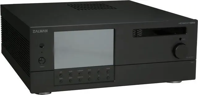Main image of ZALMAN Black Aluminum HD160XT Plus ATX Media Center / HTPC Case