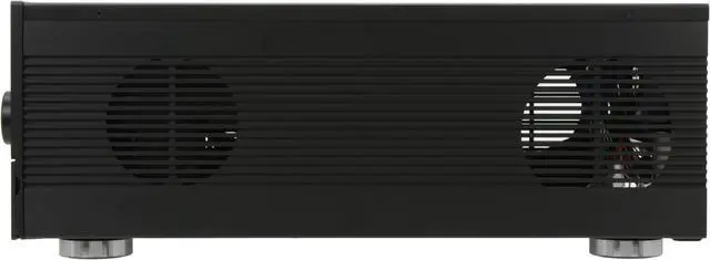 Alt view image 7 of 9 - ZALMAN Black Aluminum HD160XT Plus ATX Media Center / HTPC Case