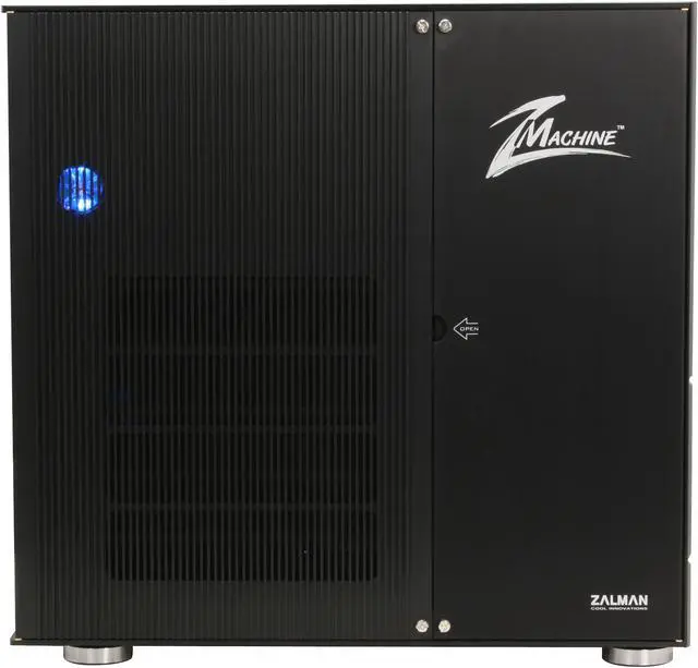 Alt view image 4 of 10 - ZALMAN EXTREME HYBRID LQ1000 Black Aluminum Alloy ATX Mid Tower Computer Case
