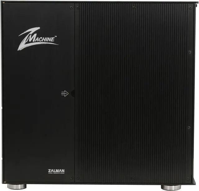 Alt view image 8 of 10 - ZALMAN EXTREME HYBRID LQ1000 Black Aluminum Alloy ATX Mid Tower Computer Case