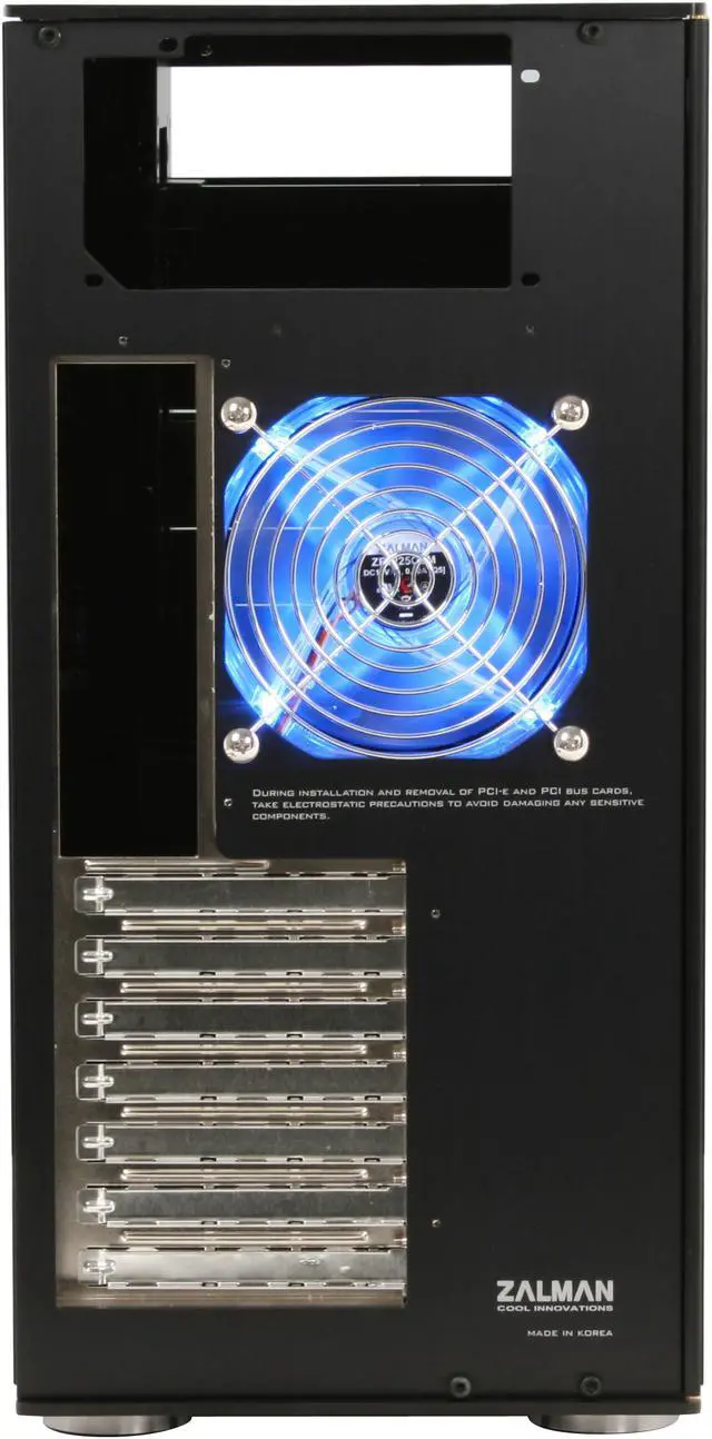 Alt view image 9 of 10 - ZALMAN EXTREME HYBRID LQ1000 Black Aluminum Alloy ATX Mid Tower Computer Case