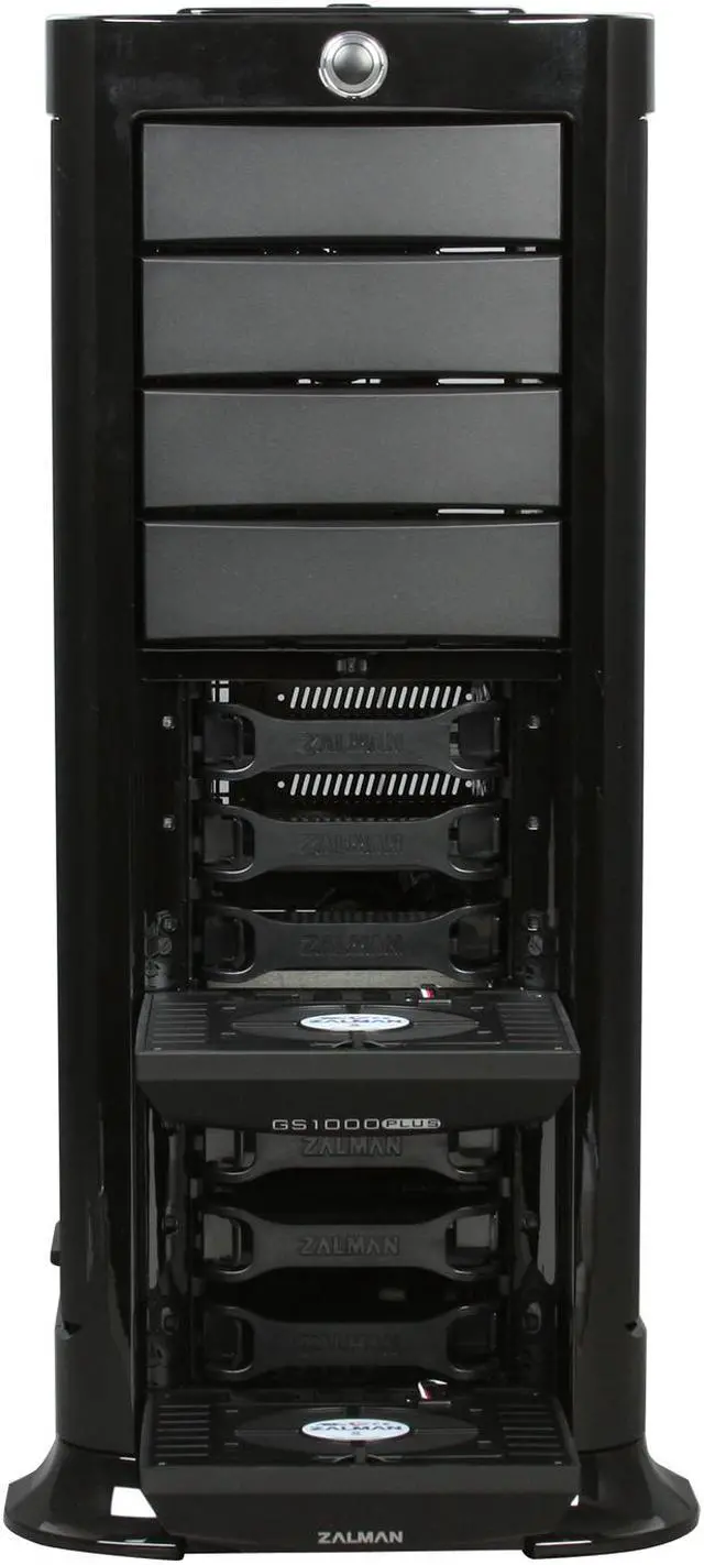 Alt view image 2 of 10 - ZALMAN GS1000 Plus B Black Aluminum / ABS / Steel ATX Full Tower Computer Case