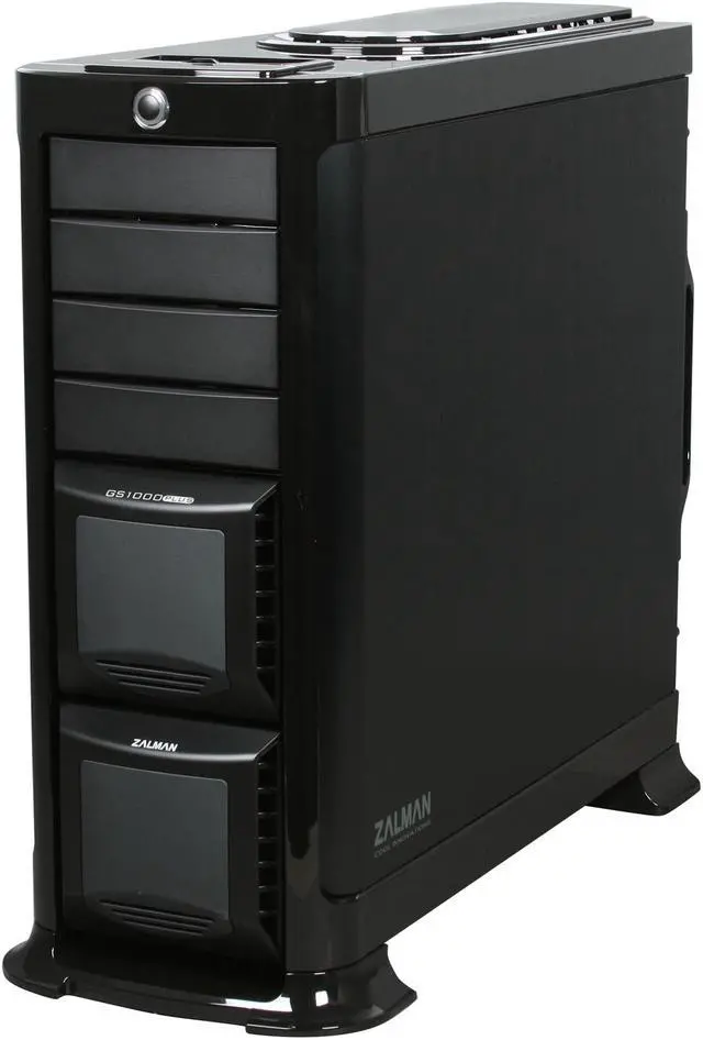 Alt view image 3 of 10 - ZALMAN GS1000 Plus B Black Aluminum / ABS / Steel ATX Full Tower Computer Case