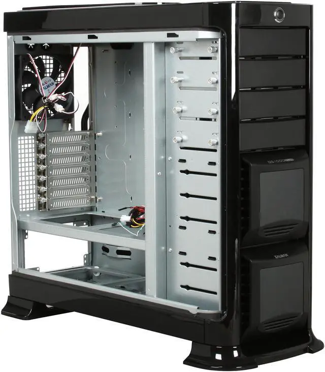 Alt view image 7 of 10 - ZALMAN GS1000 Plus B Black Aluminum / ABS / Steel ATX Full Tower Computer Case