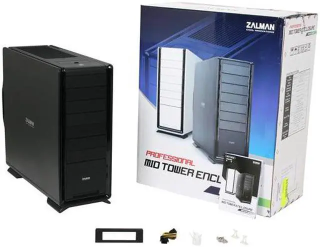 Alt view image 10 of 10 - ZALMAN MS1000-HS1 Black Steel / Plastic ATX Mid Tower Computer Case