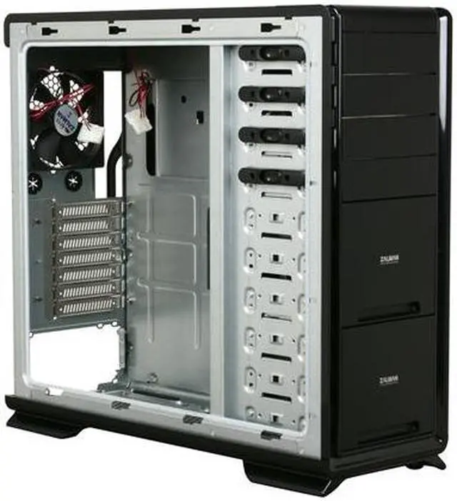Alt view image 7 of 10 - ZALMAN MS1000-HS2 Black Steel / Plastic ATX Mid Tower Computer Case