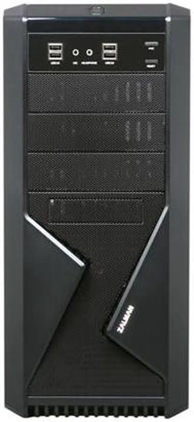 Alt view image 2 of 6 - ZALMAN Z9 Black Steel / Plastic ATX Mid Tower Computer Case