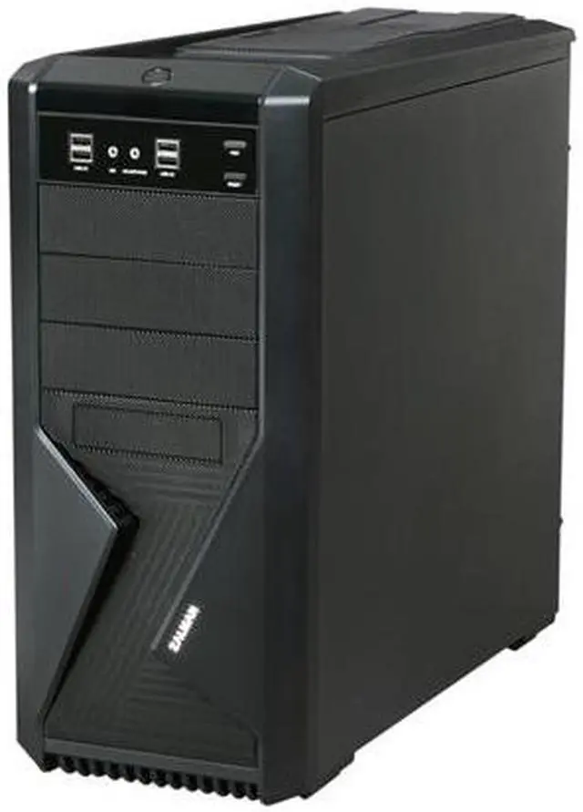 Alt view image 3 of 6 - ZALMAN Z9 Black Steel / Plastic ATX Mid Tower Computer Case