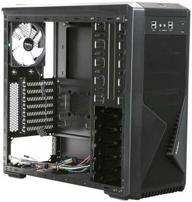 Alt view image 6 of 6 - ZALMAN Z9 Black Steel / Plastic ATX Mid Tower Computer Case