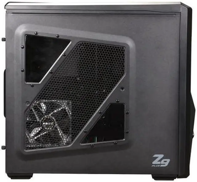 Alt view image 4 of 10 - ZALMAN Z9 Plus Black Steel / Plastic ATX Mid Tower Computer Case
