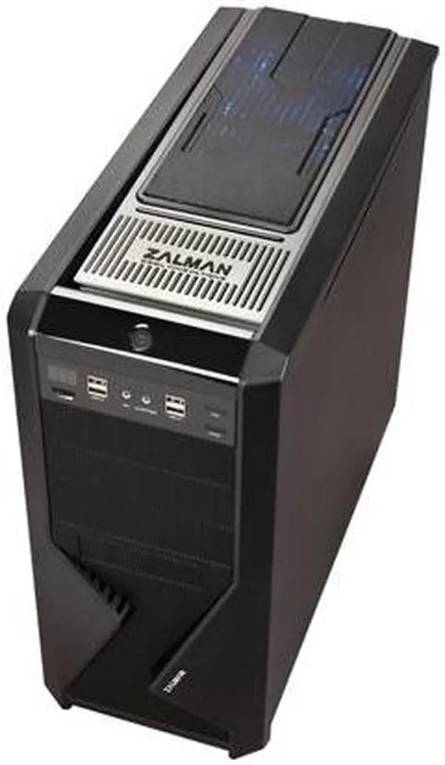 Alt view image 8 of 10 - ZALMAN Z9 Plus Black Steel / Plastic ATX Mid Tower Computer Case