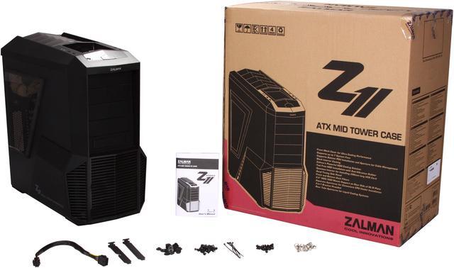 Alt view image 10 of 10 - ZALMAN Z11 Black Steel / Plastic ATX Mid Tower Computer Case