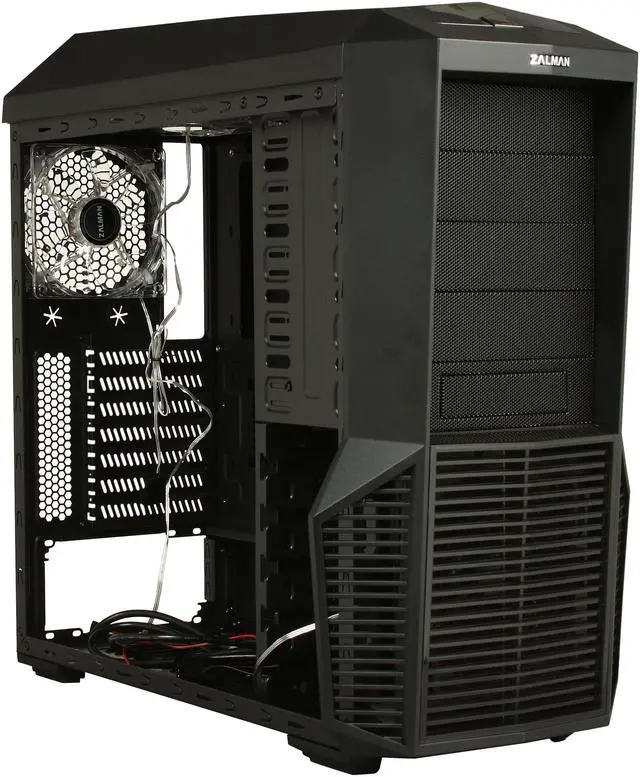 Alt view image 7 of 10 - ZALMAN Z11 Plus HF1 Black Steel / Plastic ATX Mid Tower Computer Case