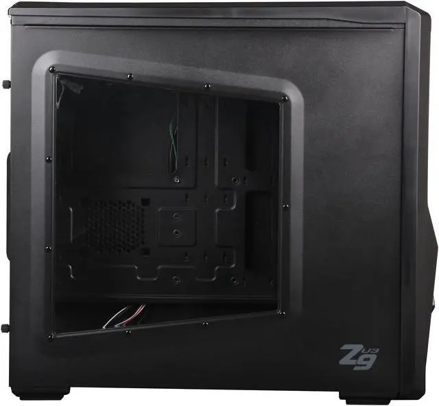 Alt view image 4 of 9 - ZALMAN ZM-Z9 U3 Black Steel / Plastic ATX Mid Tower Computer Case
