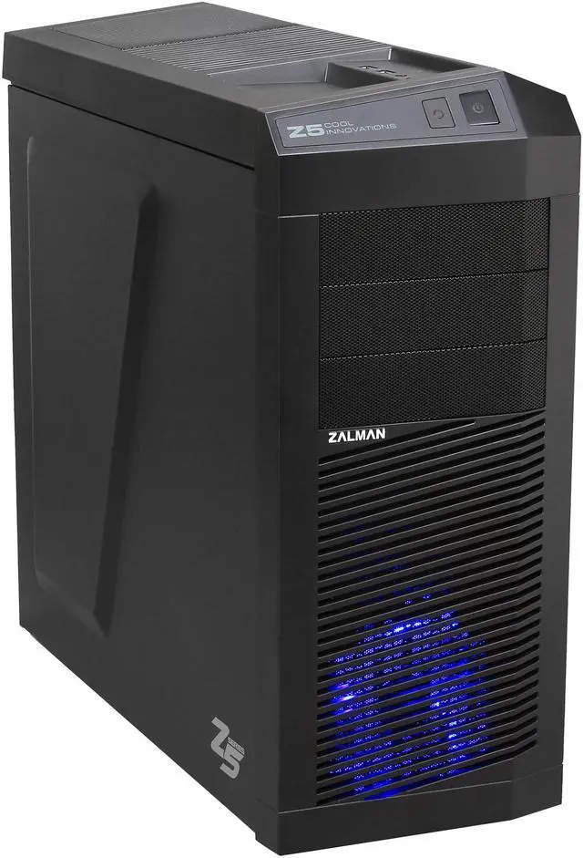 Main image of ZALMAN Z5 Black Steel / Plastic ATX Mid Tower Computer Case Compatible with Standard ATX / ATX12V (not included) Power Supply