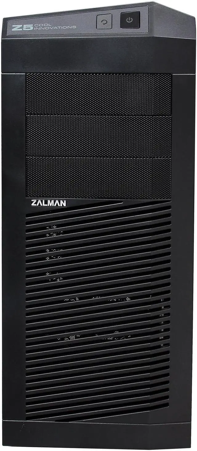 Alt view image 2 of 10 - ZALMAN Z5 Black Steel / Plastic ATX Mid Tower Computer Case Compatible with Standard ATX / ATX12V (not included) Power Supply