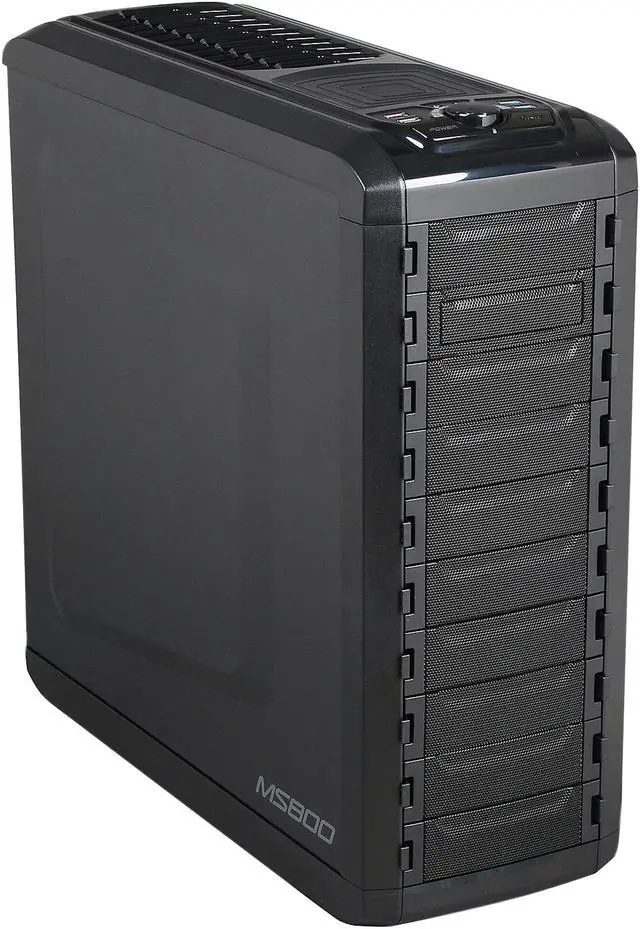 Main image of ZALMAN MS800 Black Steel / Plastic ATX Mid Tower Computer Case