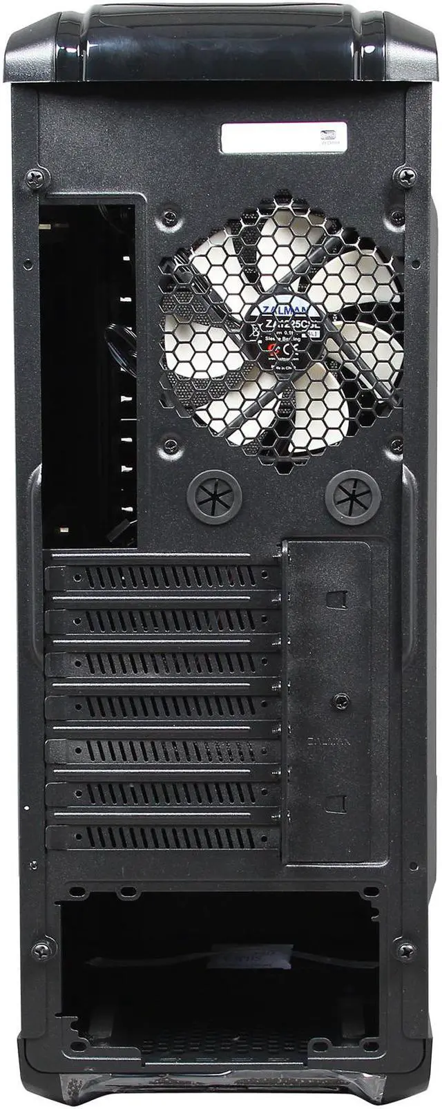 Alt view image 9 of 10 - ZALMAN MS800 Black Steel / Plastic ATX Mid Tower Computer Case