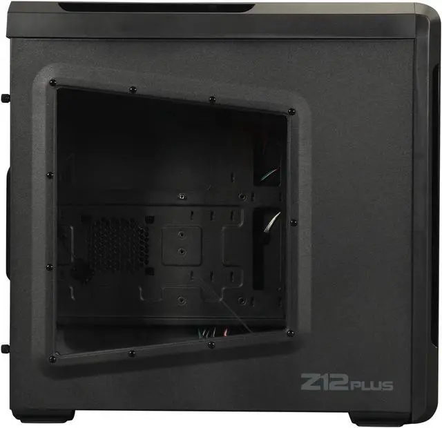 Alt view image 4 of 10 - ZALMAN Z12 Plus Black Steel / Plastic ATX Mid Tower Computer Case