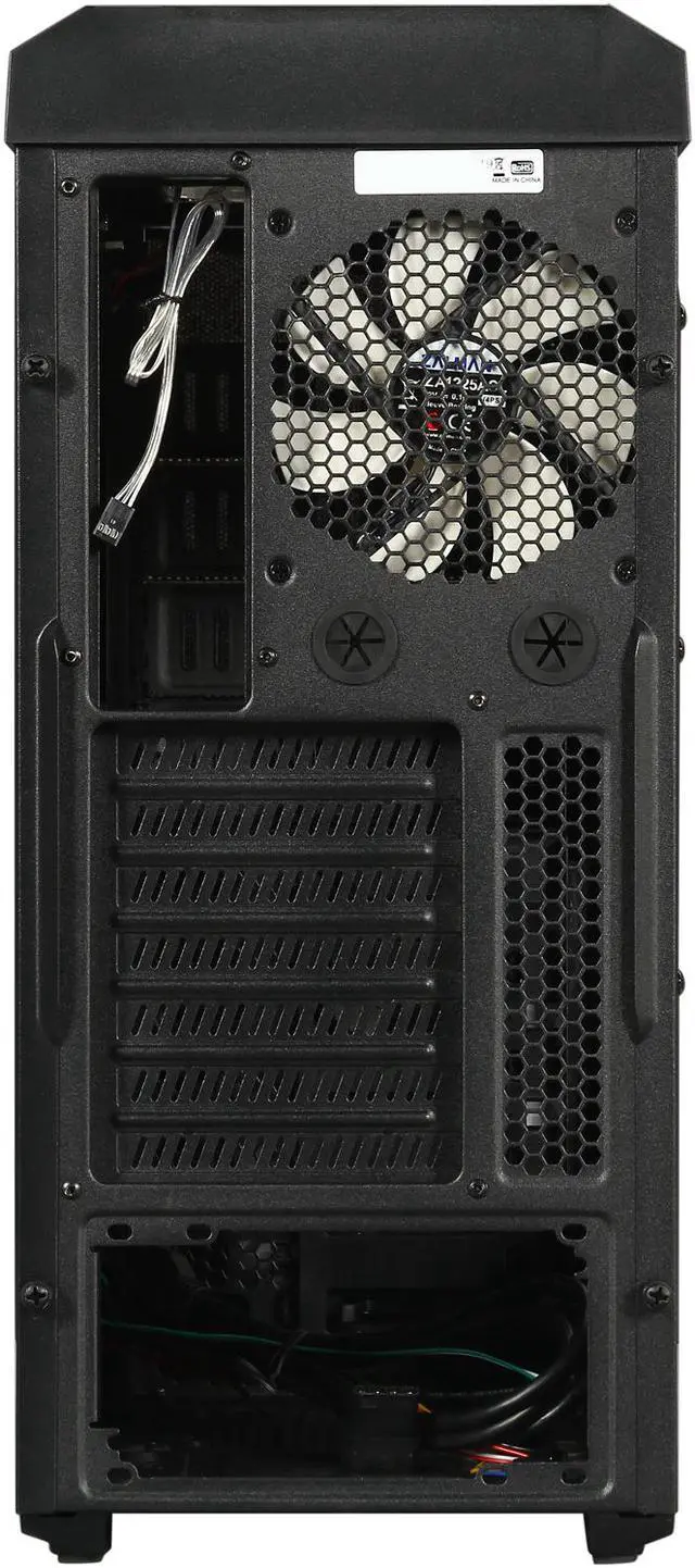 Alt view image 9 of 10 - ZALMAN Z12 Plus Black Steel / Plastic ATX Mid Tower Computer Case