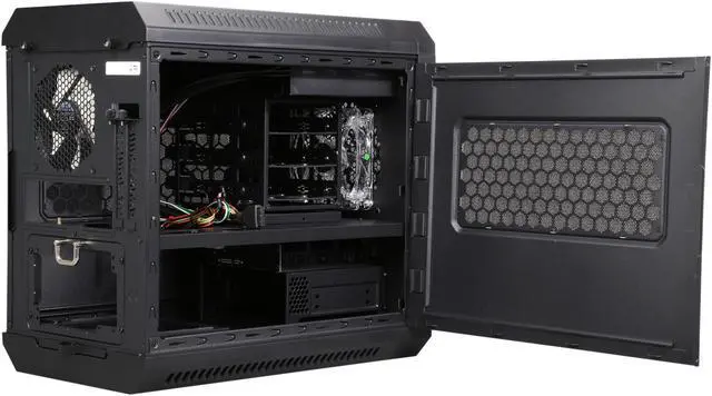 Alt view image 6 of 10 - ZALMAN M1 Black Steel / Plastic Mini-ITX Tower PC Case
