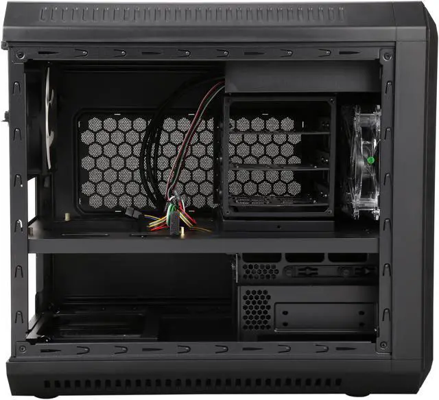 Alt view image 7 of 10 - ZALMAN M1 Black Steel / Plastic Mini-ITX Tower PC Case