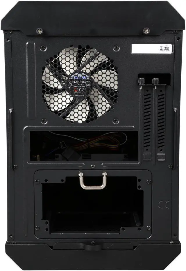 Alt view image 10 of 10 - ZALMAN M1 Black Steel / Plastic Mini-ITX Tower PC Case