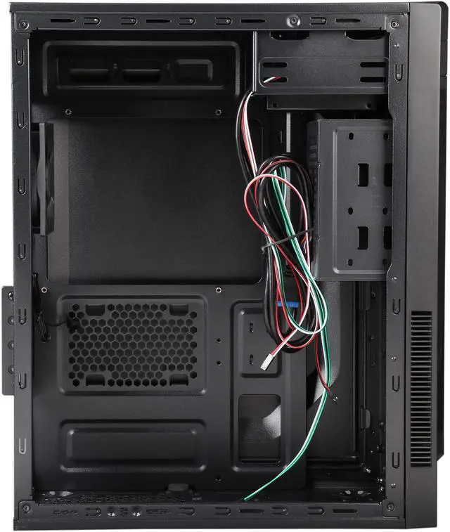 Alt view image 6 of 10 - ZALMAN T2 Plus Black ATX Mini Tower Computer Case  Compatible with Standard ATX / ATX 12V Power Supply