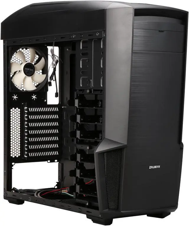 Alt view image 6 of 9 - ZALMAN Z11 NEO Black ATX Mid Tower Computer Case