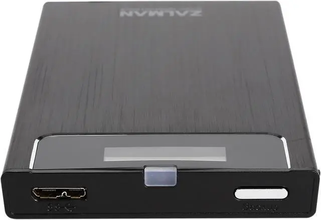 Alt view image 5 of 8 - Zalman USB 3.0 External 2.5" Hard Drive Enclosure With Built-In Virtual CD Emulator (ZM-V350B)