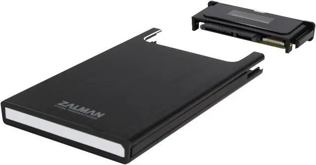 Alt view image 7 of 8 - Zalman USB 3.0 External 2.5" Hard Drive Enclosure With Built-In Virtual CD Emulator (ZM-V350B)
