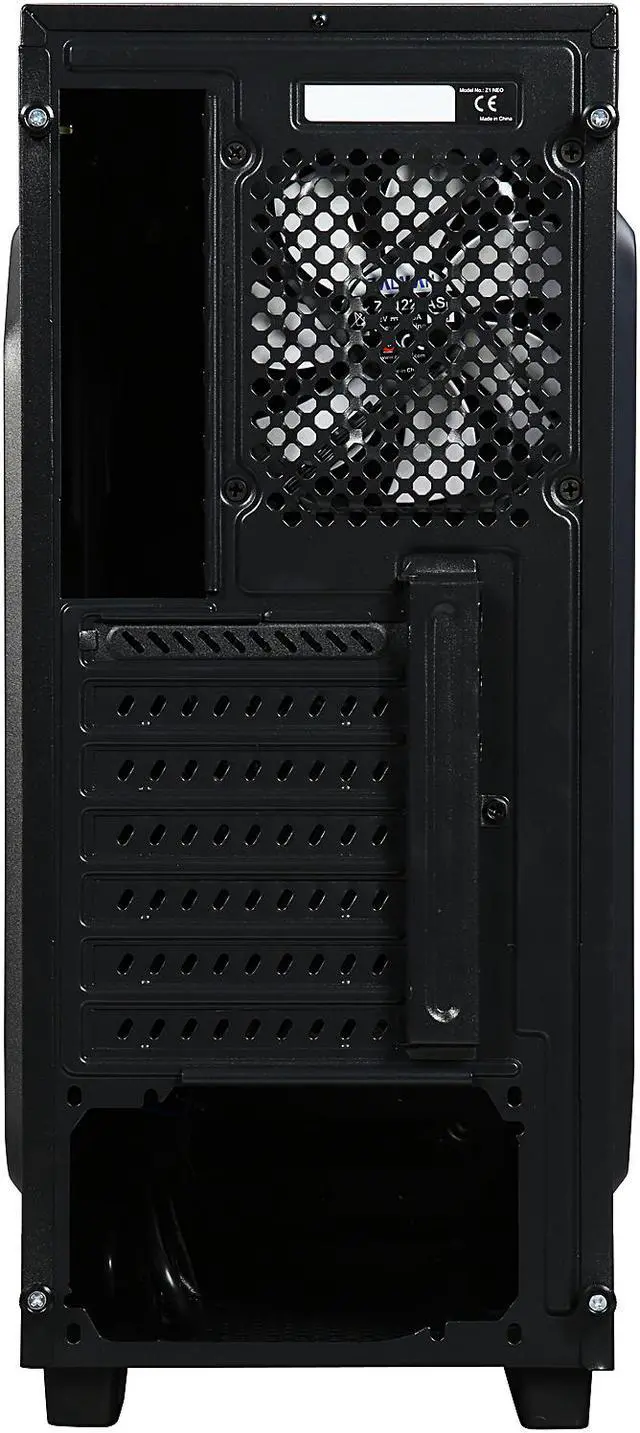 Alt view image 4 of 8 - ZALMAN Z1 Neo Black Steel / Plastic ATX Mid Tower Computer Case Standard ATX / Micro ATX / ITX Power Supply