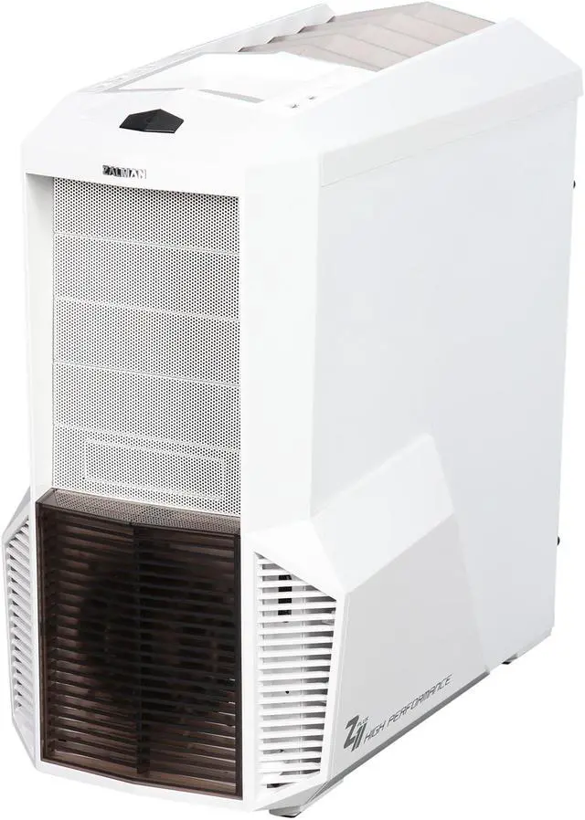 Alt view image 4 of 10 - ZALMAN Z11 Plus White Black Steel / Plastic ATX Mid Tower Computer Case