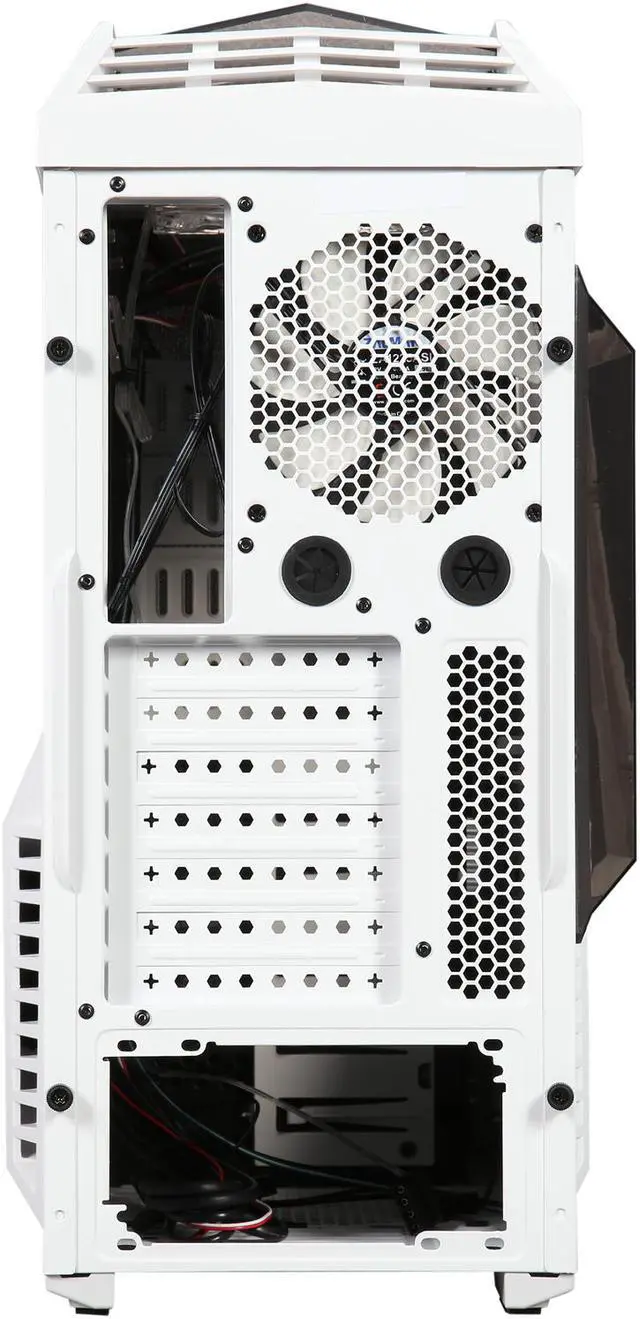 Alt view image 6 of 10 - ZALMAN Z11 Plus White Black Steel / Plastic ATX Mid Tower Computer Case