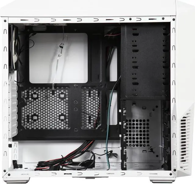 Alt view image 8 of 10 - ZALMAN Z11 Plus White Black Steel / Plastic ATX Mid Tower Computer Case