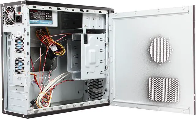 Alt view image 5 of 9 - TOPOWER TP-1687BB-400 Black SECC 0.8mm Micro ATX Desktop Computer Case 400W SFX Power Supply