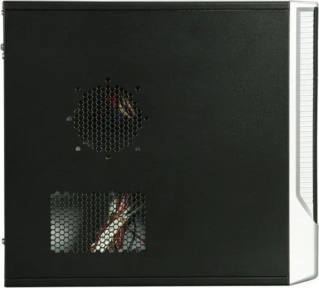 Alt view image 4 of 9 - TOPOWER TP-1687BS-300 Black / Silver SECC 0.8mm Micro ATX Desktop Computer Case 300W SFX Power Supply
