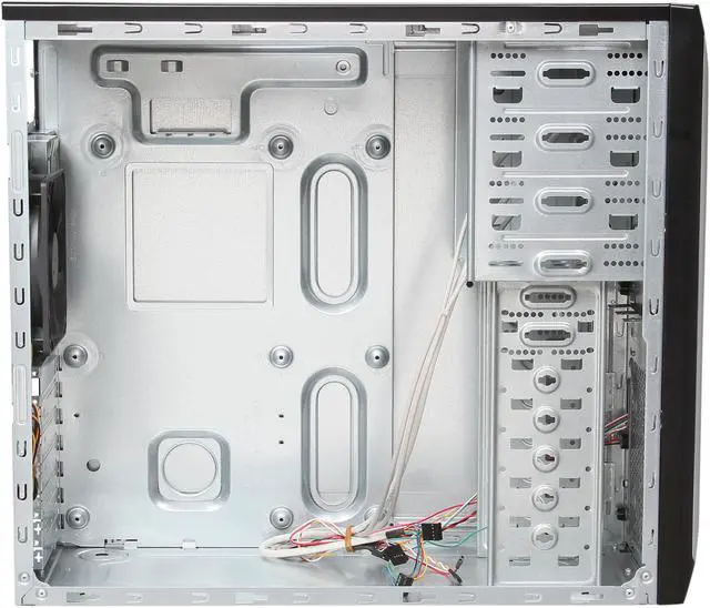 Alt view image 6 of 9 - TOPOWER TP-6208BB Black SGCC Metal ATX Mid Tower Computer Case