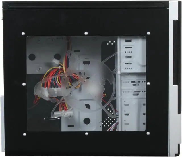 Alt view image 5 of 12 - TRICOD 8068 Black Steel ATX Mid Tower Computer Case 450W Power Supply