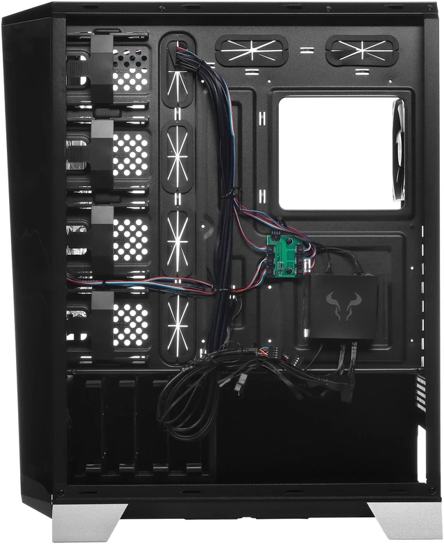 Riotoro CR1280 SPCC Metal & Aluminum Feet ATX Full Tower Computer Case ...