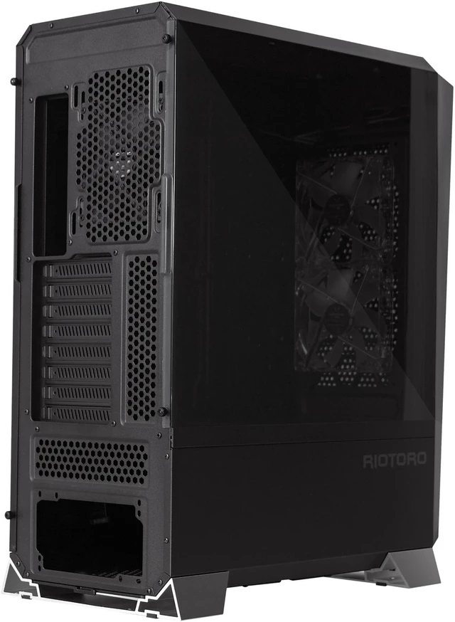 Riotoro CR1280 SPCC Metal & Aluminum Feet ATX Full Tower Computer Case ...