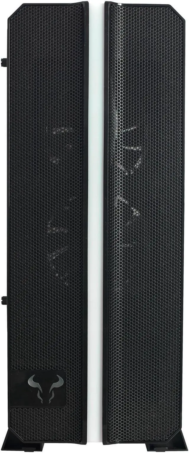 Main image of Riotoro CR1288TG Black Steel / Plastic / Tempered Glass ATX Full Tower Prism Case with RGB, Tempered Glass Window