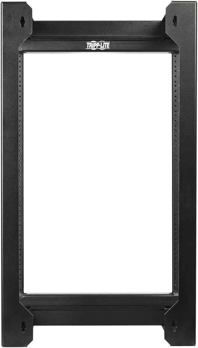 Alt view image 2 of 7 - Tripp Lite SRWO16US Wallmount Open Frame Rack 16U 2-Post Hinged Front Heavy Duty