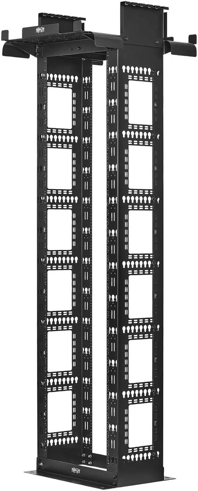 Alt view image 4 of 6 - Tripp Lite SR2POSTDP12HD Open Frame Rack 45U 2-Post Heavy Duty 12 inch Deep