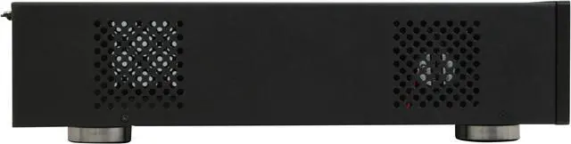 Alt view image 8 of 13 - Moneual Black Aluminum MONCASO 301 B Micro ATX Media Center / HTPC Case
