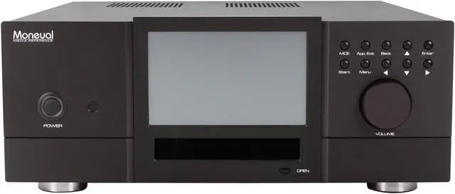 Alt view image 2 of 8 - Moneual Black Aluminum MonCaso 932LB ATX Media Center / HTPC Case